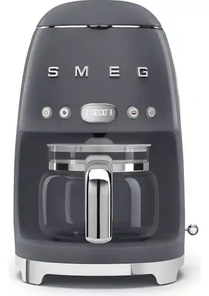 Smeg Barut Gri Filtre Kahve Makinesi DCF02GREU Günlük Kahve Keyfi İçin Tasarlandı