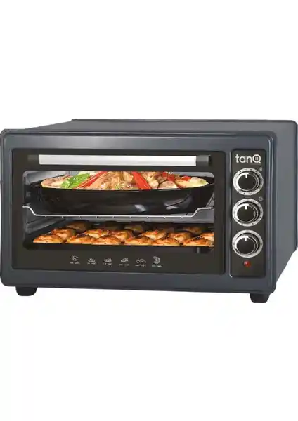 Tanq Kek Ustası 36 Lt Mini Fırın: Geniş Kapasiteli ve Güçlü Pişirme Cihazı