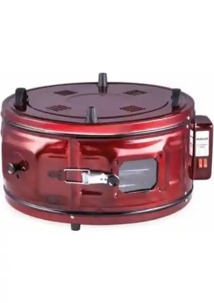 Uğur Davul Fırın Tek Tepsili Bordo: Geniş Kapasiteli, Estetik ve Pratik Kullanımlı Mutfak Fırını