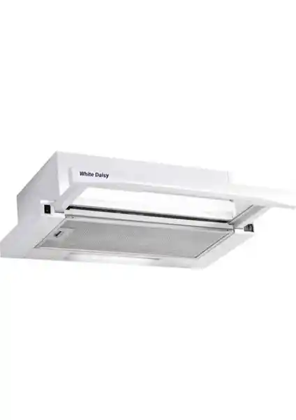 White Daisy F2 Çift Motor Camlı Beyaz Aspiratör: Modern Mutfaklar İçin Estetik ve Performanslı Çözüm