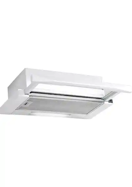 White Daisy F2 Tek Filtre Beyaz Aspiratör: Güçlü ve Estetik Mutfak Havalandırma Çözümü