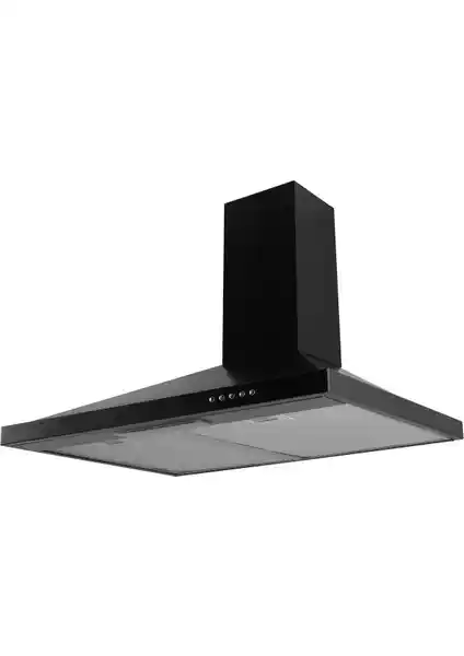 White Daisy Gusto Siyah Piramit Davlumbaz: Modern ve Şık Mutfaklar İçin Fonksiyonel Çözüm