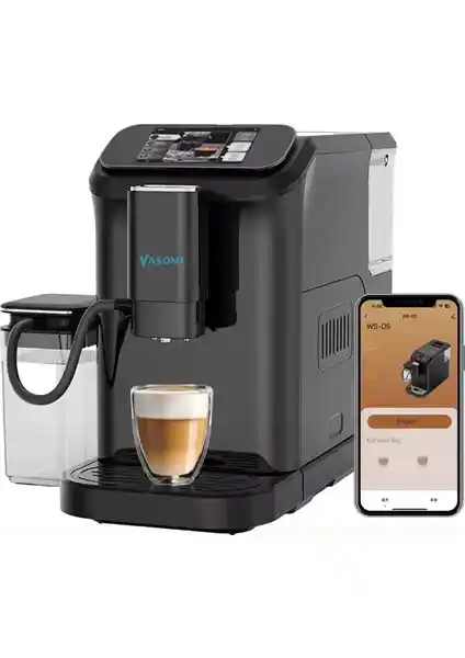 Yasomi Brewsta WS-D5: Yüksek Performanslı Otomatik Espresso Makinesi Özellikleri