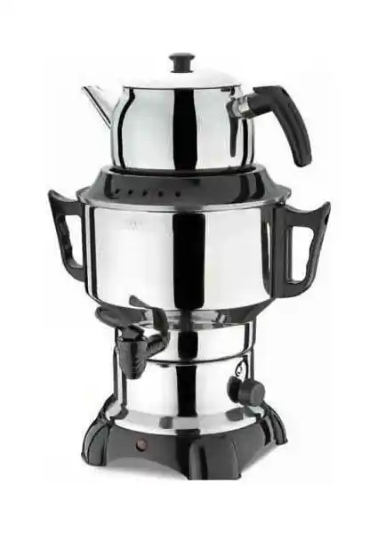 Aldente Elektrikli Büyük Boy Çelik Semaver: Dayanıklı ve Fonksiyonel Çaycı Çözümleri