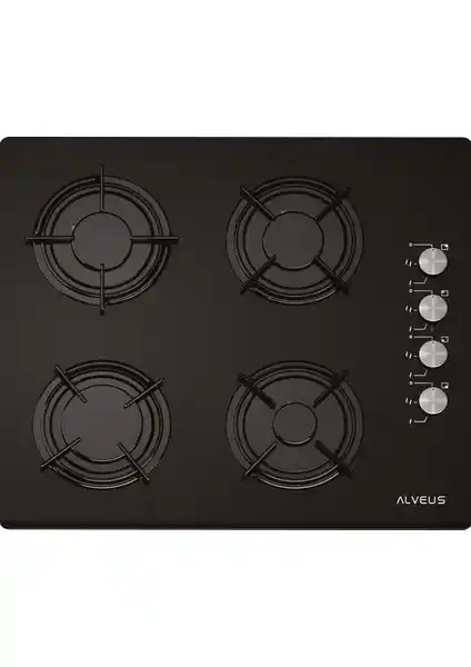 Alveus Gls 640 Siyah Ankastre Cam Ocak: Modern ve Güvenli Mutfak İçin Ideal Seçenek
