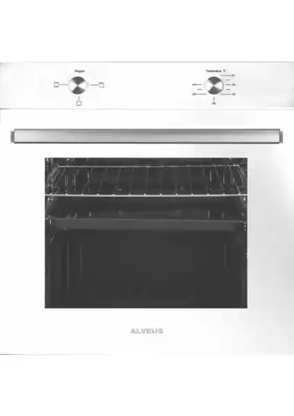 Alveus MFA 604 Statik Beyaz Ankastre Fırın: Modern Mutfaklar İçin Uygun Seçenek