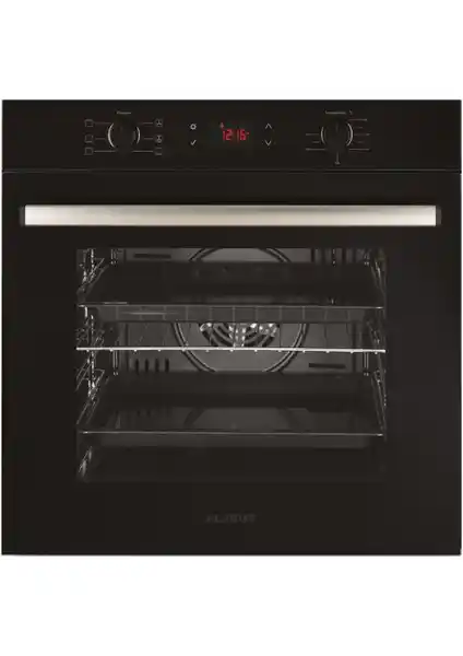 Alveus MFA 627 Siyah Ankastre Fırın: Estetik ve Fonksiyonellik Sunan Modern Mutfak Çözümü