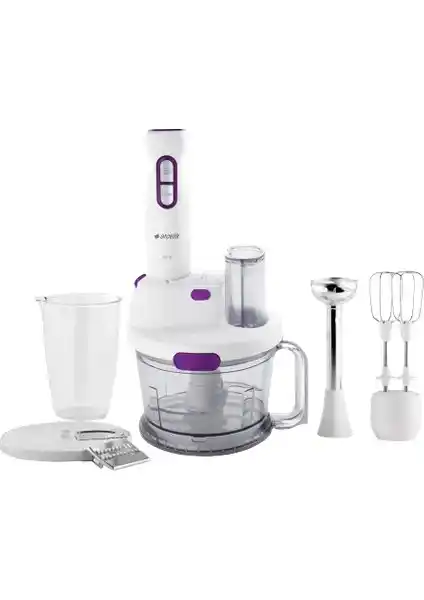 Arçelik K 1261 Rhb Rendeli Çoklu Set El Blenderi Güçlü Motor ve Geniş Aksesuarlar ile Mutfakta Çok Yönlülük