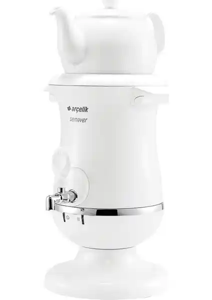 Arçelik K 3285 P Semaver Porselen Demlik: Hızlı Isınma ve Güvenli Çay Keyfi İçin Uygun