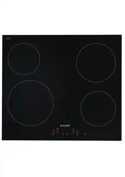 Arçelik OV 643 T Ankastre Elektrikli Ocak Modern Tasarım ve Güvenlik Özellikleri