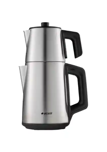 Arçelik Paslanmaz Çelik Çay Makinesi 0,7 L Demlik ve 1,7 L Su Isıtıcı Özellikleri