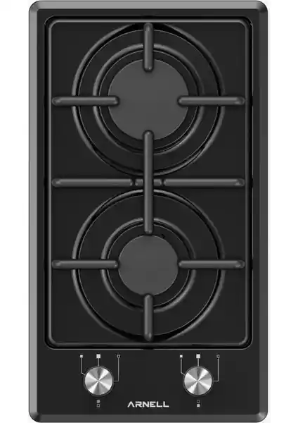 Arnell Syhlpg 2li Tüplü Gaz Emniyetli Siyah Emaye Ankastre Ocak Özellikleri ve Kullanım Bilgileri