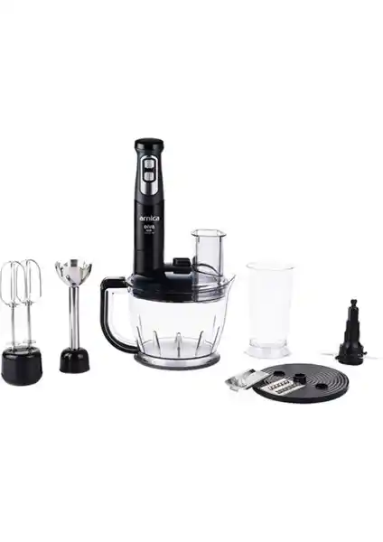 Arnica GH21803 DIVA PRO El Blender Seti: Güçlü Motor ve Çok Fonksiyonlu Tasarım
