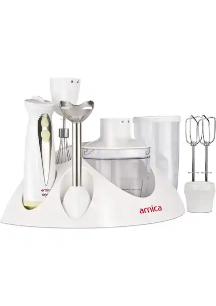 Arnica Orbital Mix El Blender Seti: Çok Fonksiyonlu ve Uygun Fiyatlı Mutfak Aleti