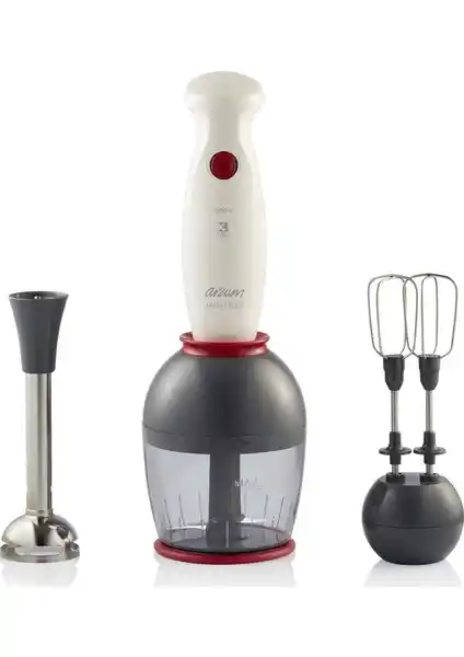 Arzum AR1117 Mixset Plus El Blender Seti: Çok Fonksiyonlu ve Dayanıklı Mutfak Aleti