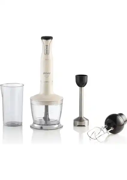 Arzum AR1140 Blanco Mini Blender Seti Güçlü Performans ve Şık Tasarım Sunar