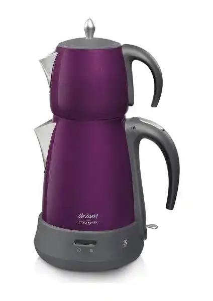 Arzum AR3077 Çaycı Klasik: Şık Tasarım ve Gelişmiş Fonksiyonlar ile Çay Keyfini Yükseltin