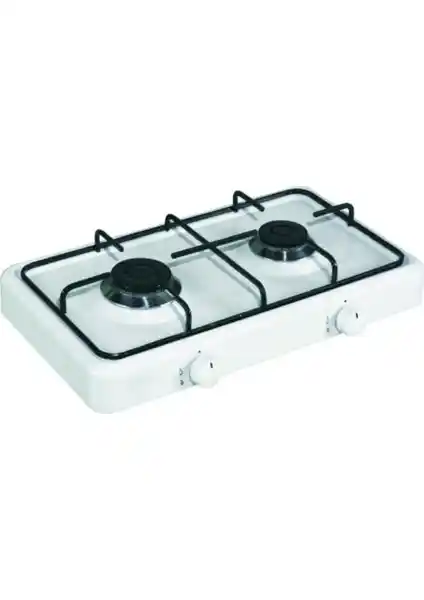 Avek 2 Gözlü Set Üstü LPG Uyumlu Gazlı Ocak Modern Tasarım ve Pratik Kullanım