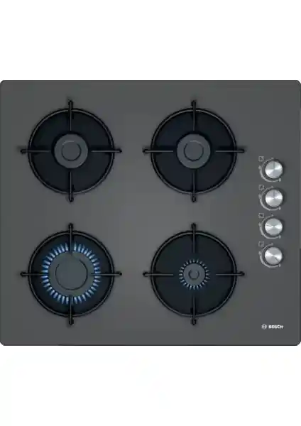 Bosch Pop 6C9O10O Gri Seramik Ankastre Gazlı Ocak Modern Mutfaklar İçin Uygun Bir Seçenek