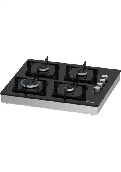 Bosch POP0C6O12O Siyah Cam Set Üstü Ocak - Modern ve Dayanıklı Mutfak Aleti