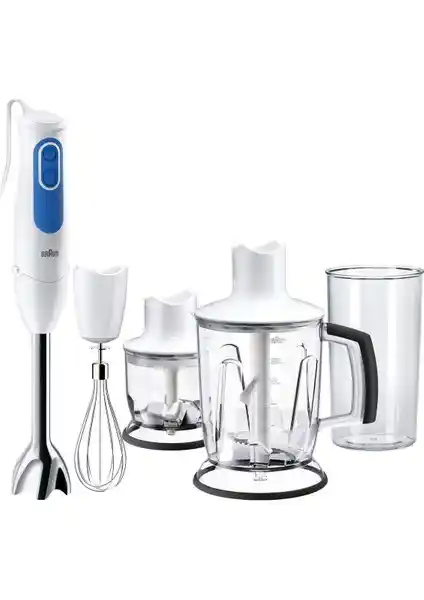 Braun Multiquick MQ3045 Çok Yönlü ve Güçlü Mutfak Blender Seti İle Pratik Yemek Hazırlama