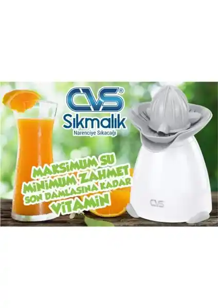 Cooker CVS Sıkmalık Narenciye Sıkacağı: Pratik, Güvenli ve Enerji Verimli Meyve Sıkma Cihazı
