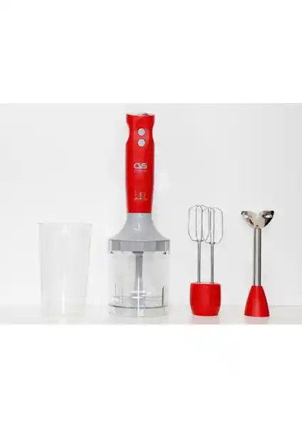 CVS Dn 1264 Ultramix Kırmızı Full Blender Seti Güçlü ve Çok Fonksiyonlu Mutfak Aleti