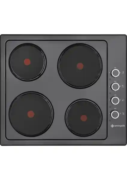 Eminçelik Ec-Ah 6604 Be60 Siyah Emaye Ankastre Ocak İncelemesi ve Özellikleri