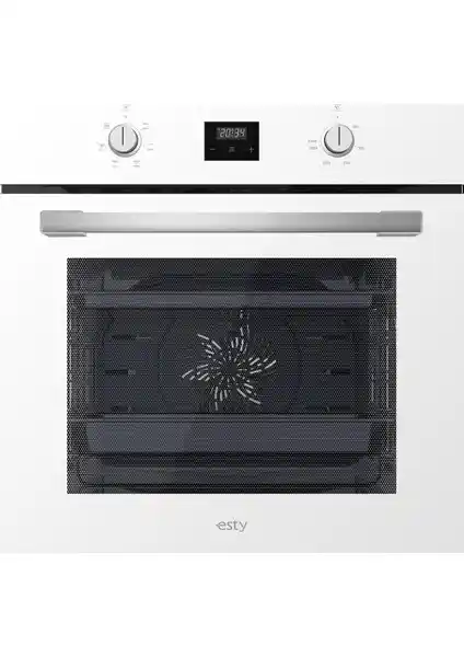 Esty AEF6603W02 Beyaz Ankastre Fırın: Modern ve Fonksiyonel Mutfak Çözümü