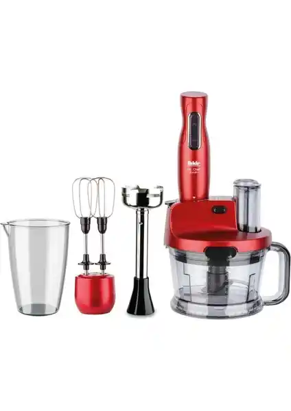 Fakir Mr. Chef Quadro Blender Seti 1000W Güçlü ve Çok Yönlü Mutfak Aleti
