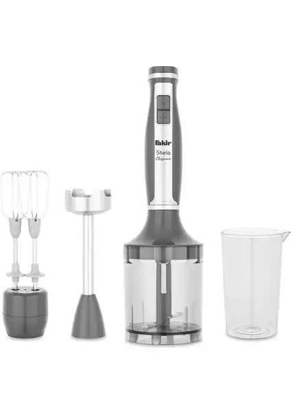 Fakir Shela Elegance Blender Seti Antrasit: Modern ve Şık Mutfaklar İçin Performanslı Çözüm