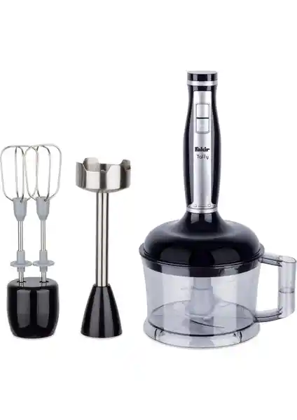Fakir Taffy Blender Seti Siyah Güçlü ve Çok Fonksiyonlu Mutfak Aleti
