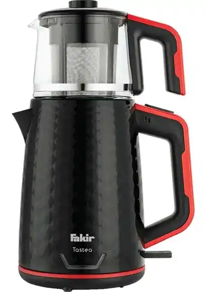 Fakir Tastea Çay Makinesi Black Red Modern Tasarım ve Pratik Kullanım Özellikleri