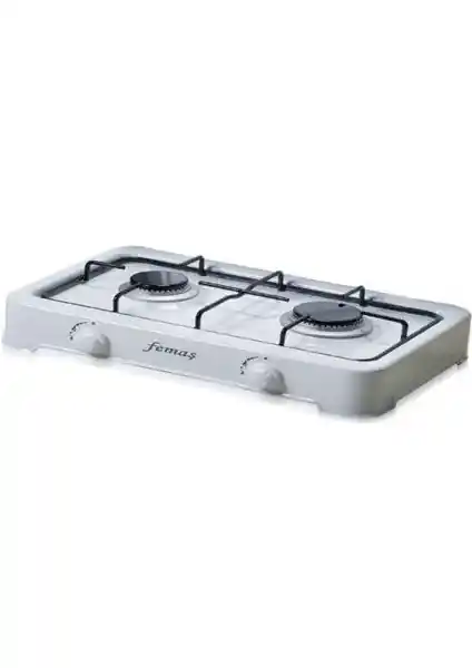 Femaş Oc 200 İki Gözü Tüplü Set Üstü Ocak: Dayanıklı ve Pratik Mutfak Çözümü