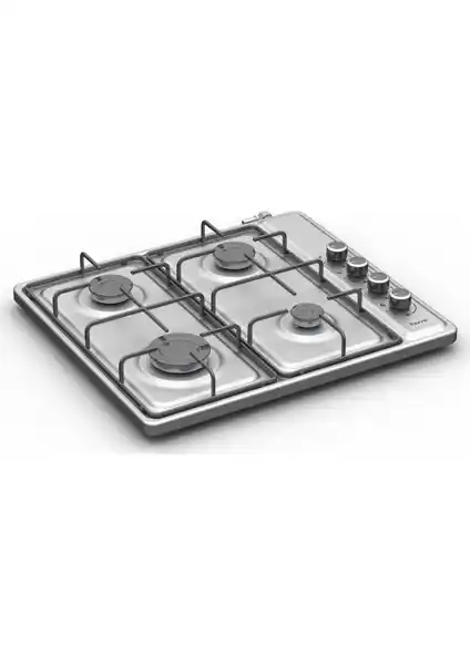 Ferre D - 40 İnox Setüstü Gazlı Ocak: Modern ve Dayanıklı Tasarım ile Güvenli Mutfak Çözümü