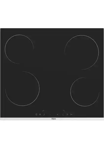 Ferre MS261 Vitroseramik Siyah Elektrikli Ocak Modern Mutfaklar İçin Şık ve Güvenli Çözüm