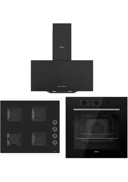 Ferre Siyah Set: Modern ve İşlevsel Mutfaklar İçin Şık ve Teknolojik Çözüm
