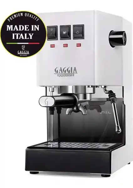 Gaggia New Classic E24 Beyaz Espresso Makinesi İle Evde Profesyonel Kahve Deneyimi