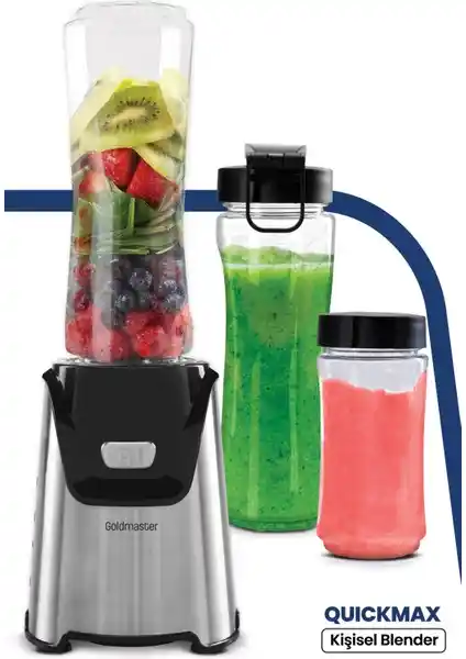 Goldmaster Quickmax GM-7256 Kişisel Blender İncelemesi ve Özellikleri