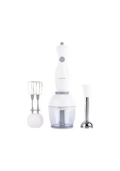 Heifer Chef's Pro El Blender Seti Beyaz: Güçlü Performans ve Şık Tasarım Özellikleri