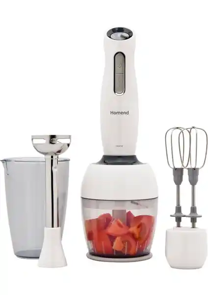 Homend Handmaid 1907H Blender Seti: Güçlü Motor ve Şık Tasarım Bir Arada