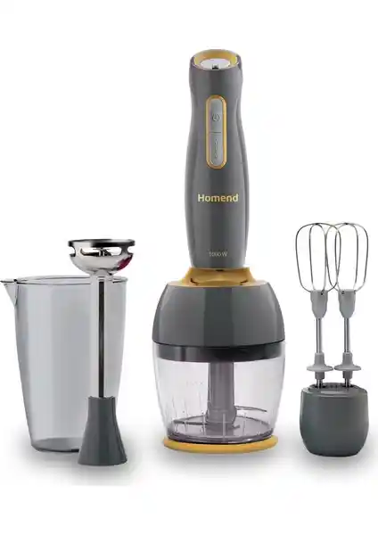 Homend Handmaid 1962H Çoklu Blender Seti Güçlü ve Çok Yönlü Mutfak Cihazı
