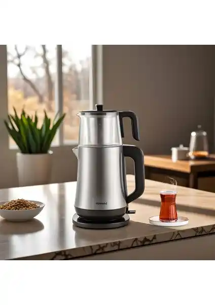 Homend Royaltea Elegant 1777H Inox Çay Makinesi İncelemesi ve Özellikleri