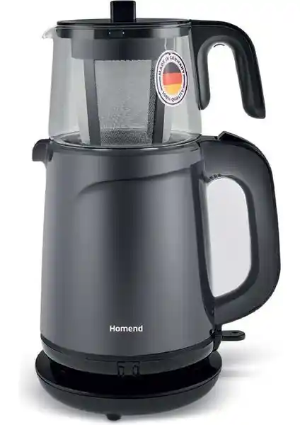 Homend Royaltea Siyah Çay Makinesi: Modern Tasarım ve Gelişmiş Özelliklerle Pratik Kullanım