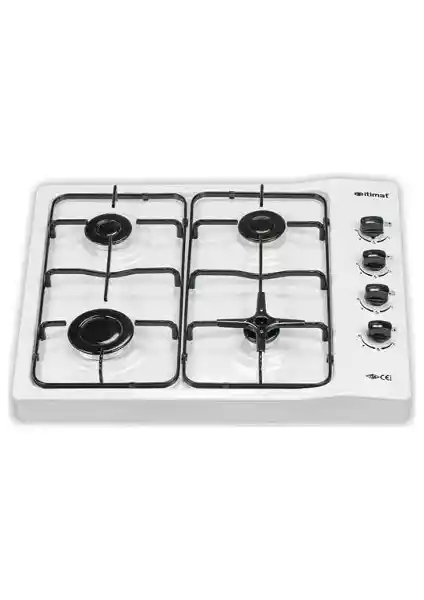 İtimat 3010 Set Üstü 4 Gözlü Doğalgazlı Ocak ile Fonksiyonel ve Şık Mutfak Deneyimi