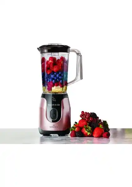 Karaca Blendfit Go Rosegold Smoothie Blender Seti: Şık Tasarım ve Yüksek Performans Sunar