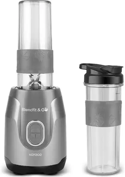 Karaca Blendfit ve Go Duo Çift Hazneli Kişisel Smoothie Blenderi Günlük Kullanım İçin Uygun