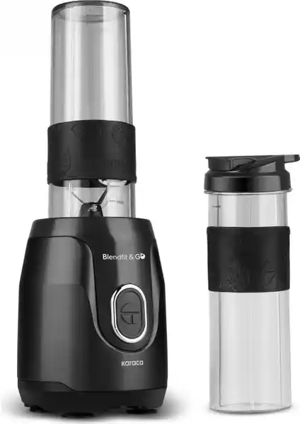 Karaca Blendfit ve Go Duo Çift Hazneli Kişisel Smoothie Blenderı, Sağlıklı Yaşam İçin Pratik ve Şık Tasarım