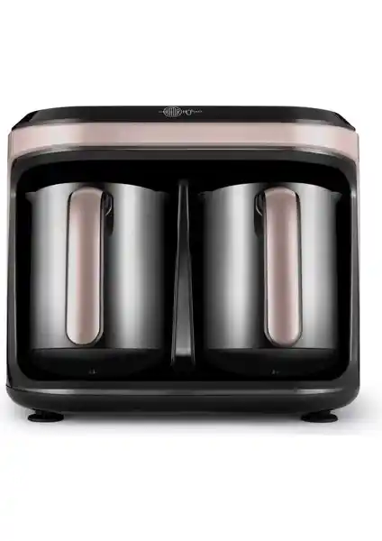 Karaca Hatır Hüp Düet Aroma Steel Türk Kahve Makinesi Rosegold ile Modern ve Şık Kahve Deneyimi