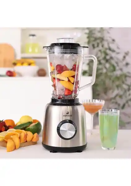 Karaca Inox Smoothie Blender İnceleme ve Özellikleri 1000 W Güçlü Çok Fonksiyonlu Mutfak Aleti
